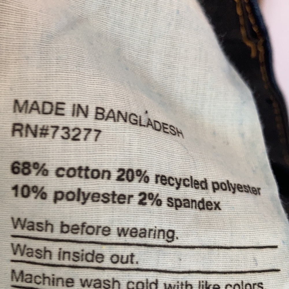 Sonoma bootcut jean no gap waistband shape retention 28W - Picture 17 of 17
